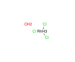 Rhodium(III) chloride hydrate, 99.9%|197300|20765-98-4