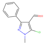 5-chloro-1-methyl-3-phenylpyrazole-4-carbaldehyde|CS-0061731|883-38-5