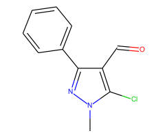 5-chloro-1-methyl-3-phenylpyrazole-4-carbaldehyde|CS-0061731|883-38-5