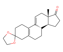 (8S,13S,14S)-13-Methyl-1,2,6,7,8,12,13,14,15,16-decahydrospiro[cyclopenta[a]phenanthrene-3,2'-[1,3]dioxolan]-17(4H)-one|CS-W007969|5571-36-8