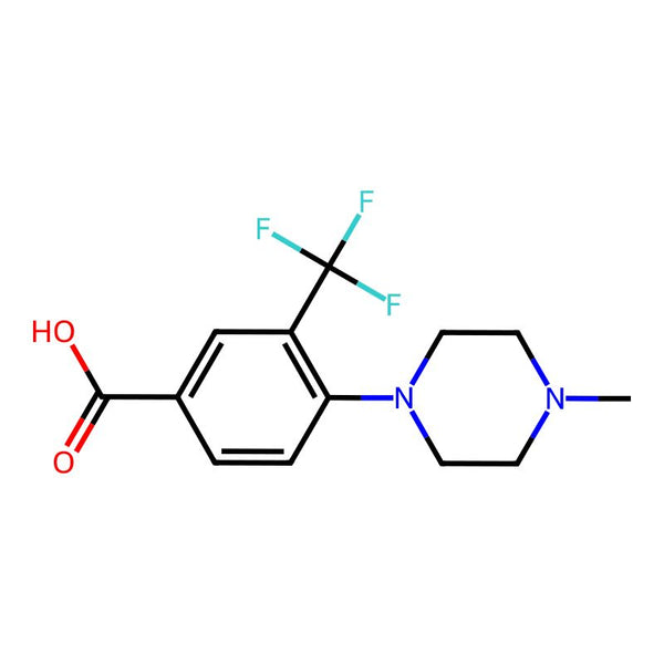 4-(4-Methylpiperazin-1-yl)-3-(trifluoromethyl)benzoic acid|CS-0101748|677704-61-9