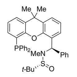 [S(R)]-N-[(R)-[5-(Diphenylphosphino)-9,9-dimethyl-9H-xanthen-4-yl]phenylmethyl]-N,2-dimethyl-2-propanesulfinamide, 95%|15-8708