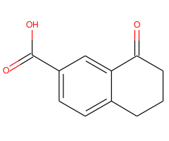 8-Oxo-5,6,7,8-tetrahydronaphthalene-2-carboxylic acid|CS-W007253|89781-52-2