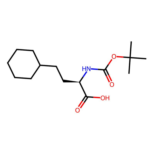 (R)-2-((tert-butoxycarbonyl)amino)-4-cyclohexylbutanoic acid|CS-0464006|154731-88-1