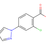 2-Chloro-4-(1H-pyrazol-1-yl)benzoic acid|CS-0148498|313674-12-3