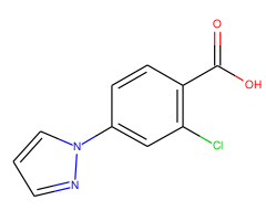2-Chloro-4-(1H-pyrazol-1-yl)benzoic acid|CS-0148498|313674-12-3