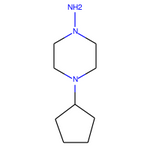 4-Cyclopentylpiperazin-1-amine|CS-W017718|61379-64-4