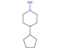 4-Cyclopentylpiperazin-1-amine|CS-W017718|61379-64-4