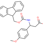 3-((((9H-Fluoren-9-yl)methoxy)carbonyl)amino)-3-(4-methoxyphenyl)propanoic acid|CS-0181518|284492-02-0