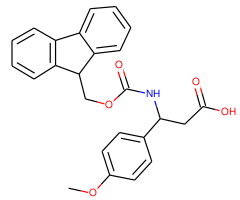 3-((((9H-Fluoren-9-yl)methoxy)carbonyl)amino)-3-(4-methoxyphenyl)propanoic acid|CS-0181518|284492-02-0