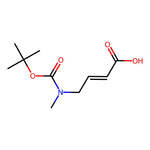 (E)-4-[Methyl-[(2-methylpropan-2-yl)oxycarbonyl]amino]but-2-enoic acid|CS-0754630|915788-19-1