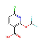 6-Chloro-2-(difluoromethoxy)nicotinic acid|CS-0160559|1807242-68-7
