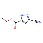 Ethyl 5-cyano-1H-pyrazole-3-carboxylate|CS-0044958|1809384-28-8