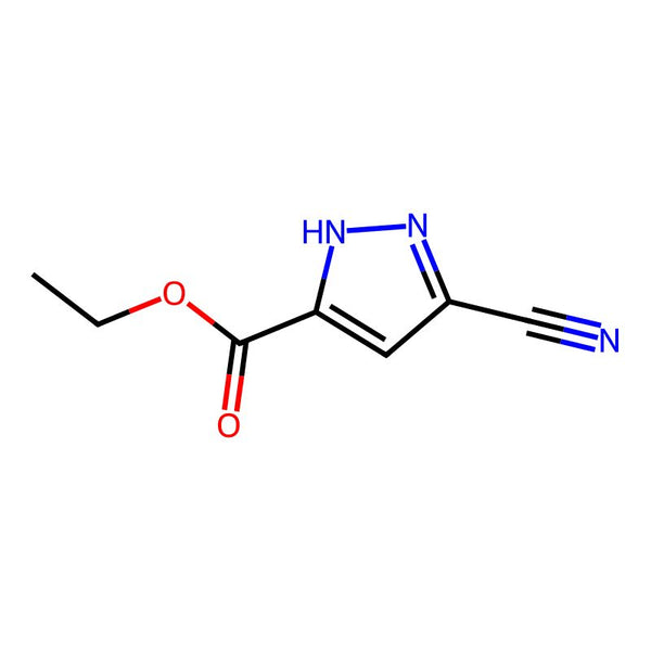 Ethyl 5-cyano-1H-pyrazole-3-carboxylate|CS-0044958|1809384-28-8