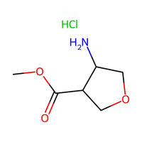4-Amino-tetrahydro-furan-3-carboxylic acid methyl ester hydrochloride|CS-0341329|1965310-11-5