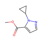 Methyl 1-cyclopropyl-1H-pyrazole-5-carboxylate|CS-0470115|1506741-26-9