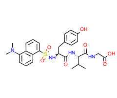 Dansyl-Tyr-Val-Gly-OH trifluoroacetate salt|32897