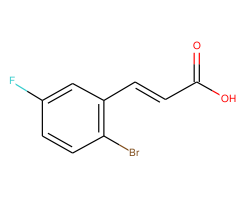 2-Bromo-5-fluorocinnamic acid, min. 98%|09-0031|202865-70-1
