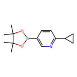 2-Cyclopropyl-5-(4,4,5,5-tetramethyl-1,3,2-dioxaborolan-2-yl)pyridine|CS-W006999|893567-09-4