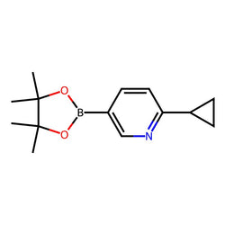 2-Cyclopropyl-5-(4,4,5,5-tetramethyl-1,3,2-dioxaborolan-2-yl)pyridine|CS-W006999|893567-09-4