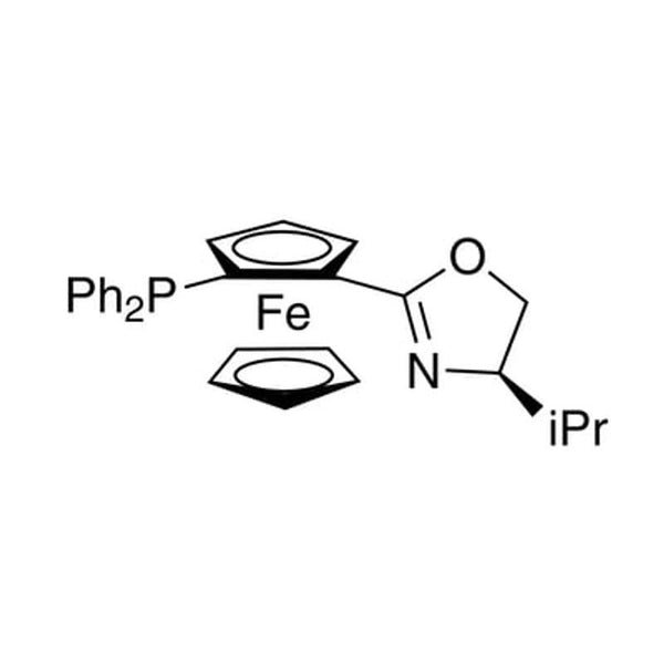 (R,R)-[2-(4'-i-Propyloxazolin-2'-yl)ferrocenyl]diphenylphosphine, min. 97%|26-4011|541540-70-9