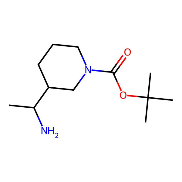 tert-Butyl 3-(1-aminoethyl)piperidine-1-carboxylate|CS-0079048|1235439-55-0