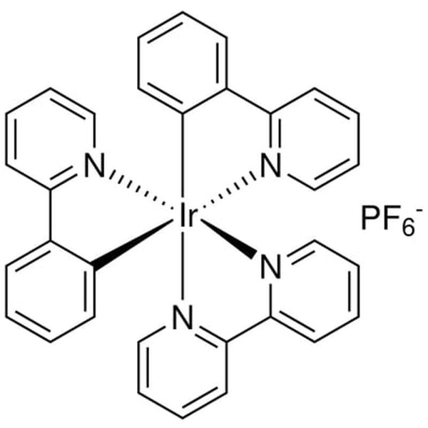 (2,2'-Bipyridine)bis[2-pyridinyl-kN)phenyl-kC]iridium(III) hexafluorophosphate, 99%|77-0465|106294-60-4