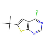 6-(tert-Butyl)-4-chlorothieno[2,3-d]pyrimidine|CS-0435379|439692-55-4