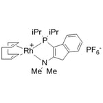 3-Di-i-propylphosphino-2-(N,N-dimethylamino)-1H-indene(1,5-cyclooctadiene)rhodium(I) hexafluorophosphate, min. 98%|45-0198