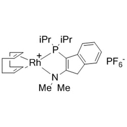 3-Di-i-propylphosphino-2-(N,N-dimethylamino)-1H-indene(1,5-cyclooctadiene)rhodium(I) hexafluorophosphate, min. 98%|45-0198