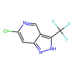 6-Chloro-3-(trifluoromethyl)-1H-pyrazolo[4,3-c]pyridine|CS-0080512|1431720-68-1