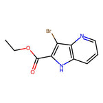 Ethyl 3-bromo-1H-pyrrolo[3,2-b]pyridine-2-carboxylate|CS-0049492|889658-85-9