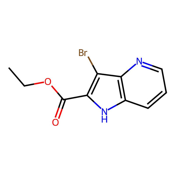 Ethyl 3-bromo-1H-pyrrolo[3,2-b]pyridine-2-carboxylate|CS-0049492|889658-85-9