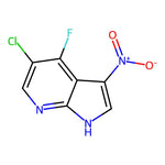 5-Chloro-4-fluoro-3-nitro-1H-pyrrolo[2,3-b]pyridine|CS-0004462|1196507-34-2