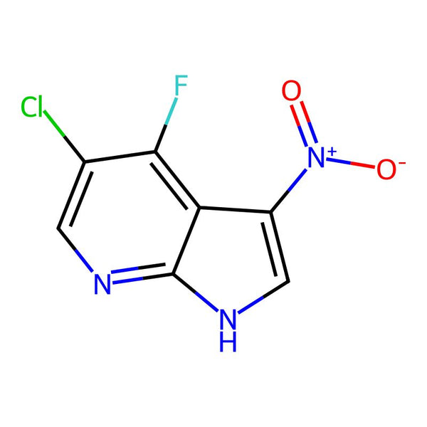 5-Chloro-4-fluoro-3-nitro-1H-pyrrolo[2,3-b]pyridine|CS-0004462|1196507-34-2