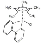 Chloro(pentamethylcyclopentadienyl)[(2-pyridinyl-kN)phenyl-kC]iridium(III), 99%|77-0650|945491-51-0