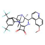 3-[[3,5-Bis(trifluoromethyl)phenyl]amino]-4-[[(9R)-6'-methoxycinchonan-9-yl]amino]-3-cyclobutene-1,2-dione|CS-0051569|1256245-79-0