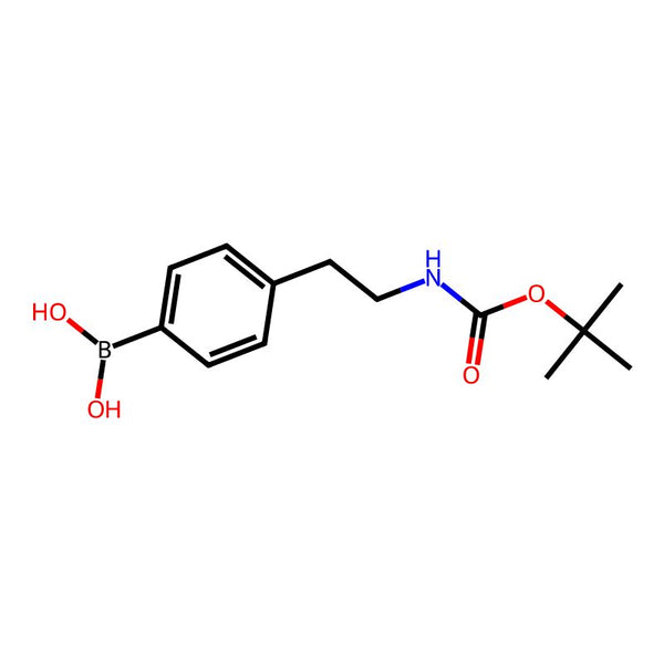 (4-(2-((tert-Butoxycarbonyl)amino)ethyl)phenyl)boronic acid|CS-0147652|1310481-47-0