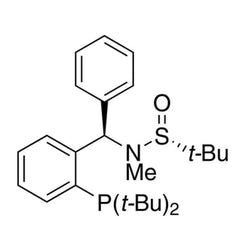 [S(R)]-N-[(1R)-1-[2-(Di-tert-butylphosphanyl)phenyl]phenylmethyl]-N,2-dimethyl-2-propanesulfinamide, 95%|15-8868