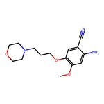 2-Amino-4-methoxy-5-(3-morpholinopropoxy)benzonitrile|CS-0022482|675126-27-9