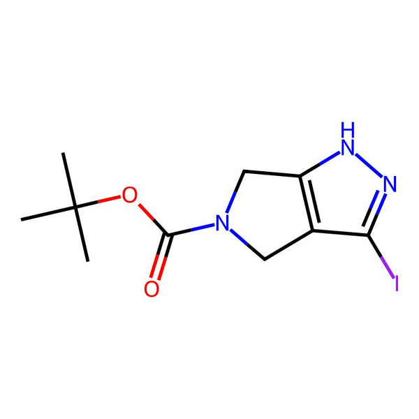 tert-Butyl 3-iodo-2,6-dihydropyrrolo[3,4-c]pyrazole-5(4H)-carboxylate|CS-0146738|657428-43-8