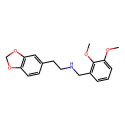 2-(Benzo[d][1,3]dioxol-5-yl)-N-(2,3-dimethoxybenzyl)ethan-1-amine|C3D-3432|264625-29-8