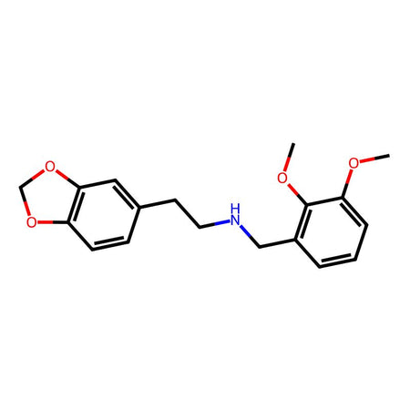 2-(Benzo[d][1,3]dioxol-5-yl)-N-(2,3-dimethoxybenzyl)ethan-1-amine|C3D-3432|264625-29-8