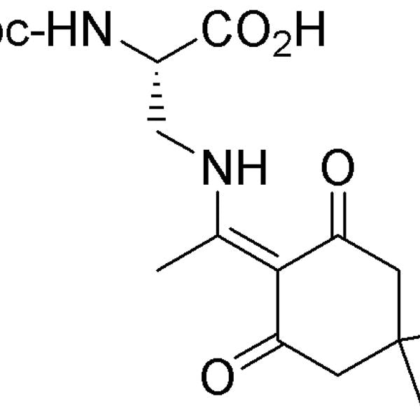 Na-Boc-Nb-(4,4-dimethyl-2,6-dioxocyclohex-1-ylidene)ethyl-L-2,3-diaminopropionic acid|16132|1263045-09-5