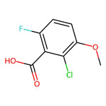 2-Chloro-6-fluoro-3-methoxybenzoic acid|CS-0196044|886499-40-7
