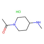 1-(4-(Methylamino)piperidin-1-yl)ethanone hydrochloride|CS-W021227|71879-46-4