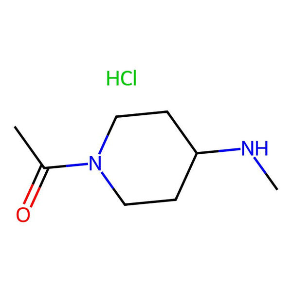 1-(4-(Methylamino)piperidin-1-yl)ethanone hydrochloride|CS-W021227|71879-46-4