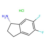 (S)-5,6-Difluoro-2,3-dihydro-1H-inden-1-amine hydrochloride|CS-0095511|1029689-74-4