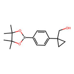 (1-(4-(4,4,5,5-Tetramethyl-1,3,2-dioxaborolan-2-yl)phenyl)cyclopropyl)methanol|CS-W007283|1220219-36-2