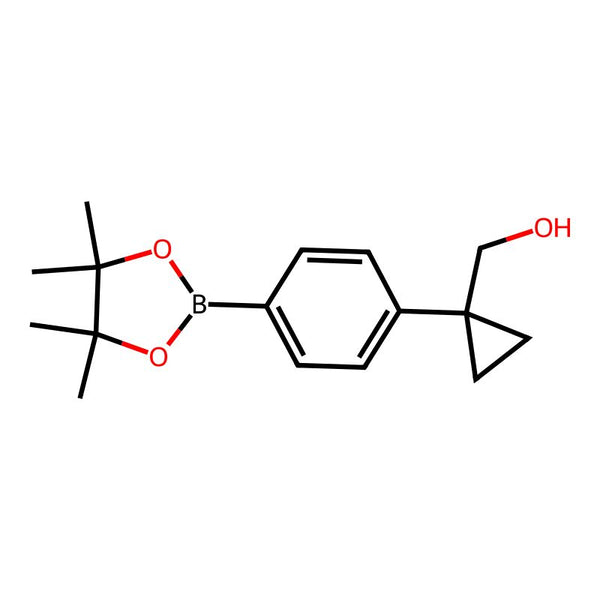 (1-(4-(4,4,5,5-Tetramethyl-1,3,2-dioxaborolan-2-yl)phenyl)cyclopropyl)methanol|CS-W007283|1220219-36-2
